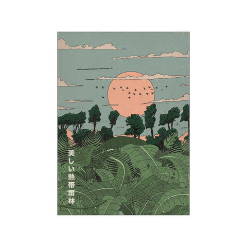 Japanese Tropical Sunset