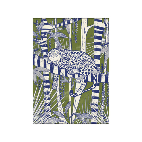 Peaceful Jungle Leopard