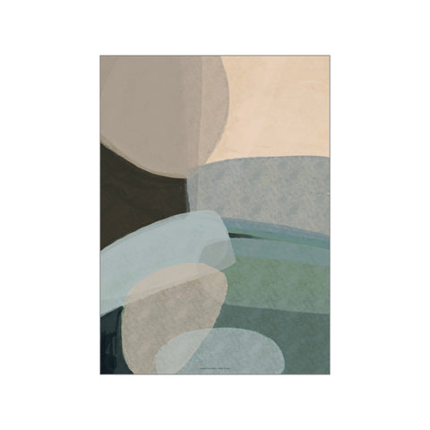 Layered Forms — Art print by NKKS Studio from Poster & Frame