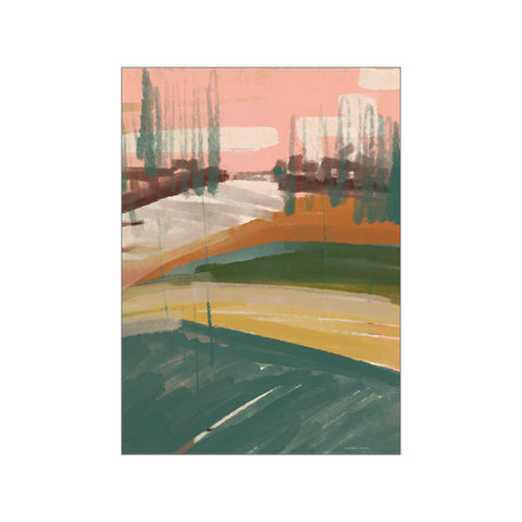 Rosa Horisont (Pink Horizon) — Art print by NKKS Studio from Poster & Frame