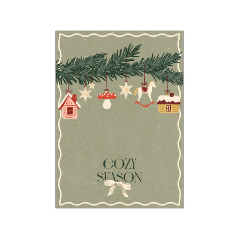 Toys on the Christmas tree — Art print by NKTN from Poster & Frame