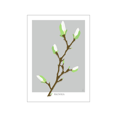 Nuvole Magnolia — Art print by Nuvole by Mette Handberg from Poster & Frame