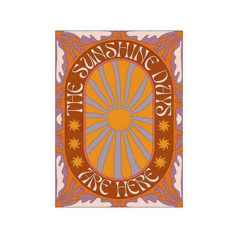 The Sunshine Days — Art print by OMG Kitty from Poster & Frame