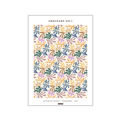 ORDINARY NO.1 — Art print by Kasper Benjamin from Poster & Frame