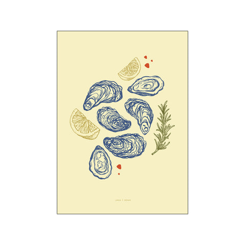 Oysters — Art print by Laura Thomsen from Poster & Frame