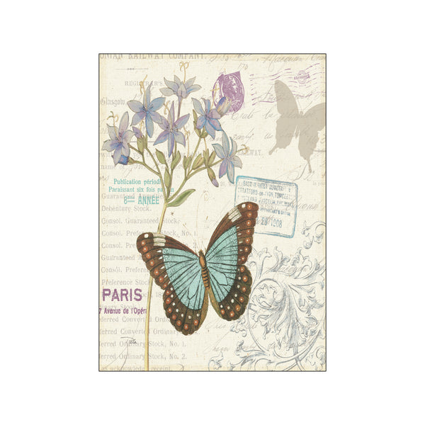 Papillon Tales ll — Art print by Wild Apple from Poster & Frame