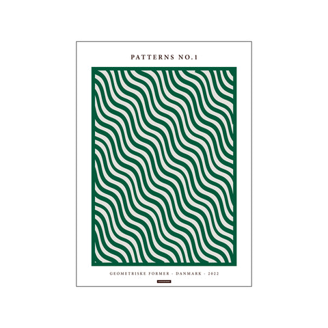 Patterns No.1 — Art print by KASPERBENJAMIN from Poster & Frame