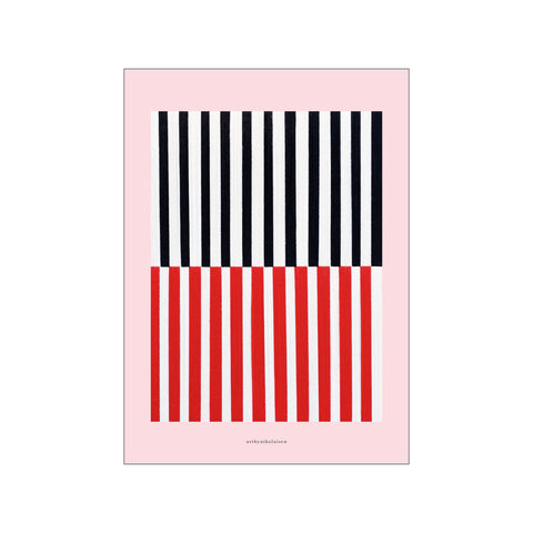 Red Yarn Art — Art print by Peter Nikolaisen from Poster & Frame