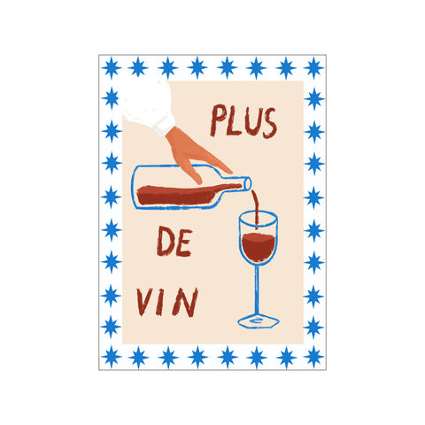 Wine Pour Delight — Art print by Petra Lizde from Poster & Frame