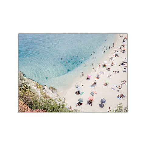 Tropea beach in Italy — Art print by Photolovers from Poster & Frame