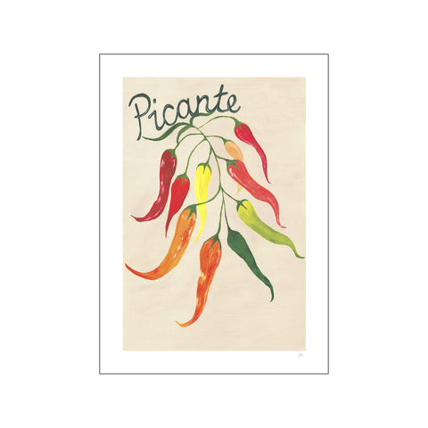 Picante — Art print by Violets Print House from Poster & Frame