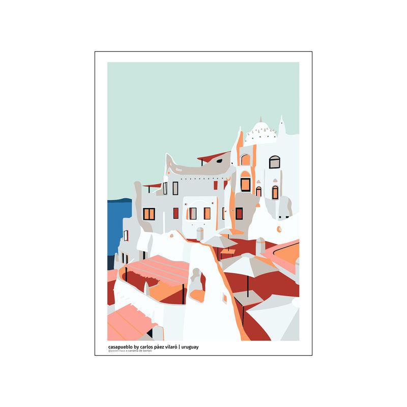 Casapueblo — Art print by posterHaus from Poster & Frame