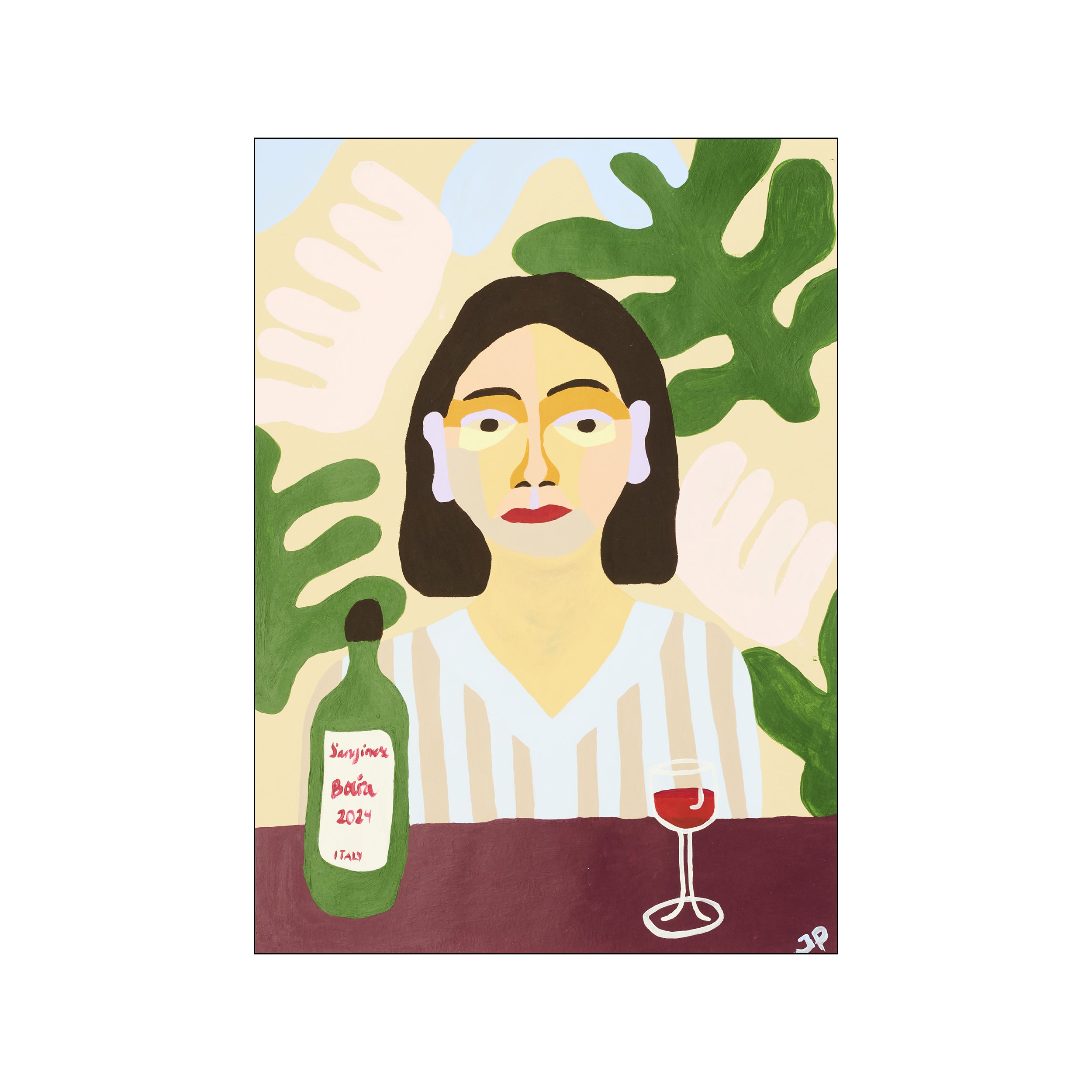 Pyjama at the Bar – Poster & Frame Art Group