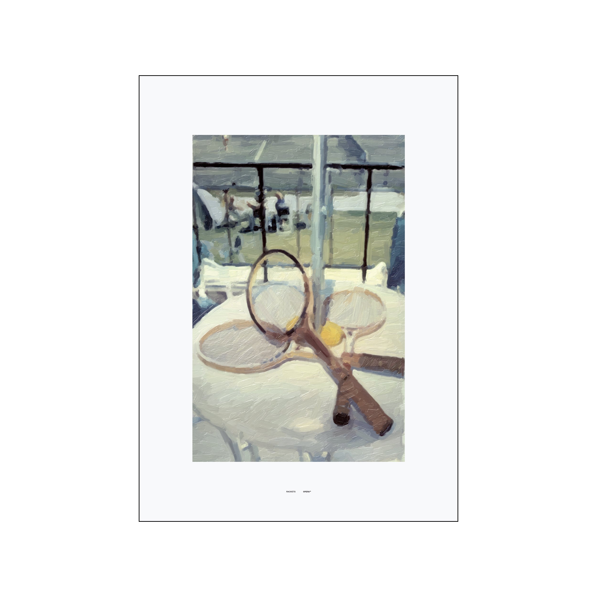 Rackets – Poster & Frame Art Group