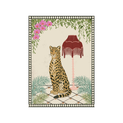 Elegant Tropical Leopard
