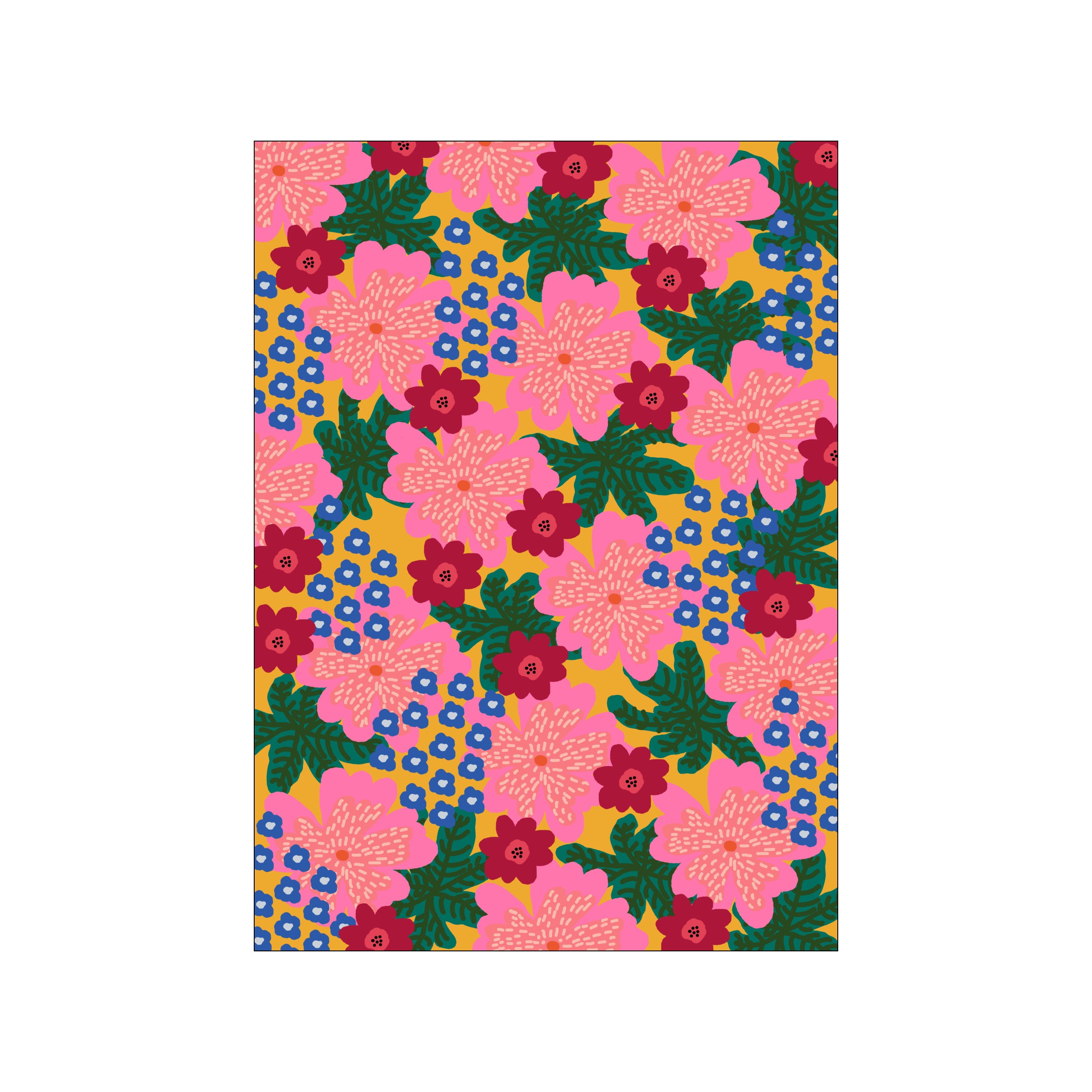 Flower Pattern – Poster & Frame Art Group