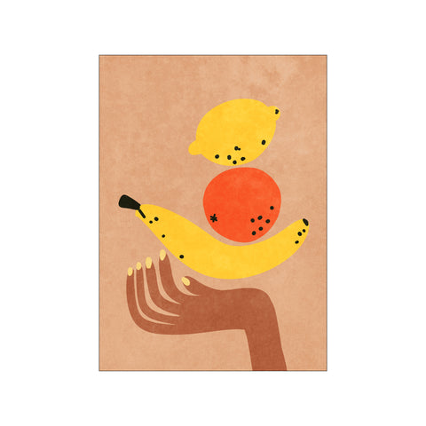 Fruits in my hand — Art print by Raissa Oltmanns from Poster & Frame