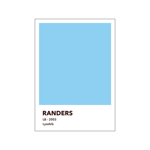 RANDERS - LYSEBLÅ