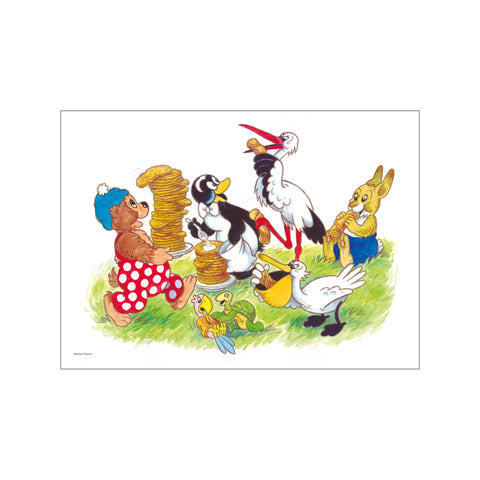 Pandekager — Art print by Rasmus Klump from Poster & Frame