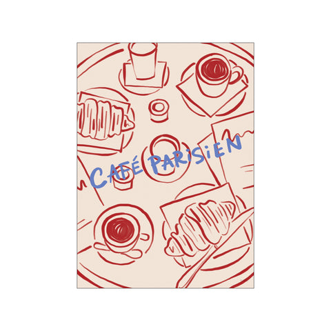 Café Parisien — Art print by Rio Soléy from Poster & Frame