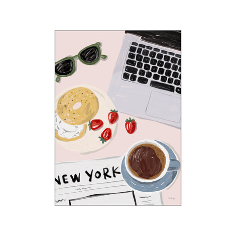 Coffee in New York — Art print by Rio Soléy from Poster & Frame