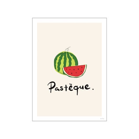 Les Fruits - Pastèque — Art print by Rio Soléy from Poster & Frame