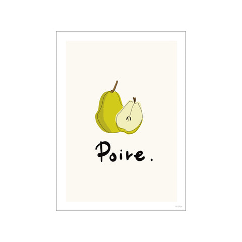 Les Fruits - Poire — Art print by Rio Soléy from Poster & Frame