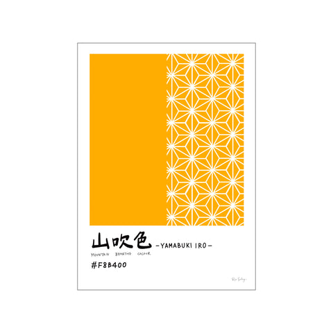Yamabuki Iro — Art print by Rio Soléy from Poster & Frame