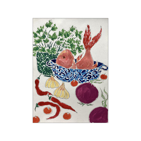 Calm Before Storm — Art print by Rushati Chowdhury from Poster & Frame