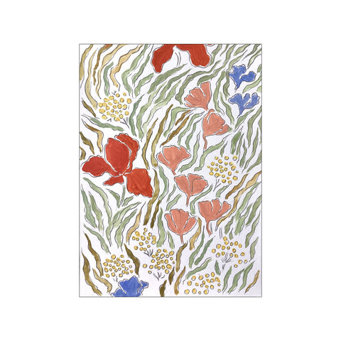 Wind In The Meadow — Art print by Rushati Chowdhury from Poster & Frame