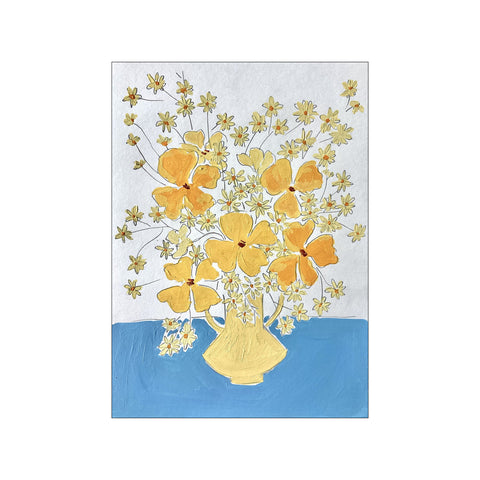 Yellow — Art print by Rushati Chowdhury from Poster & Frame