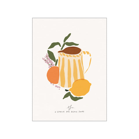 L'Amour des Beaux Jours — Art print by Sacrée Frangine from Poster & Frame