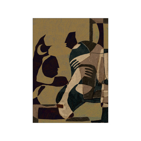 Lunar Reach 1 — Art print by Shatha Al Dafai from Poster & Frame