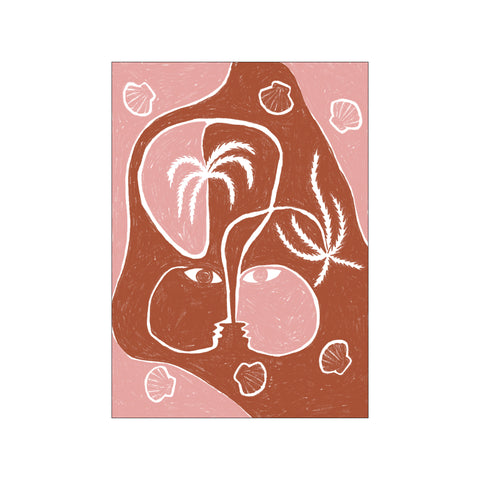 Palm Tree Island 4 — Art print by Shatha Al Dafai from Poster & Frame
