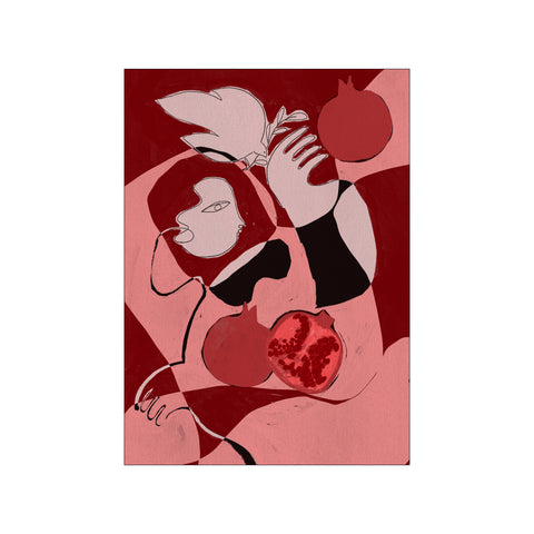 Pomegranate Of The Soul 1 — Art print by Shatha Al Dafai from Poster & Frame