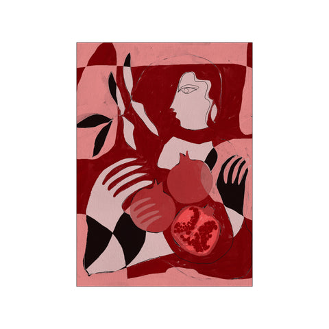 Pomegranate Of The Soul 2 — Art print by Shatha Al Dafai from Poster & Frame