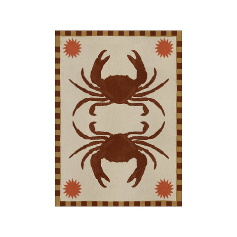 Lush Duo 6 - Brown Crabs — Art print by Shatha Al Dafai from Poster & Frame