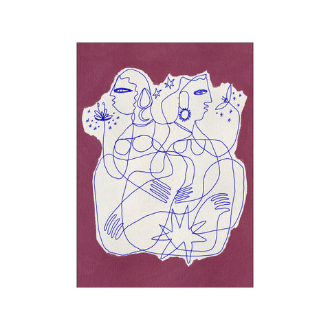 Synergy — Art print by Shatha Al Dafai from Poster & Frame