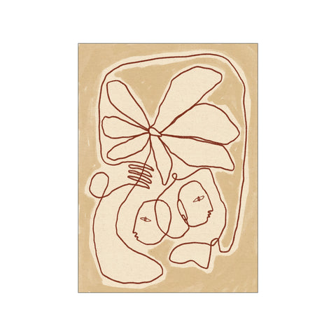 Soft Connection — Art print by Shatha Al Dafai from Poster & Frame