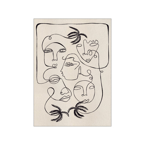 Tropical Thoughts — Art print by Shatha Al Dafai from Poster & Frame