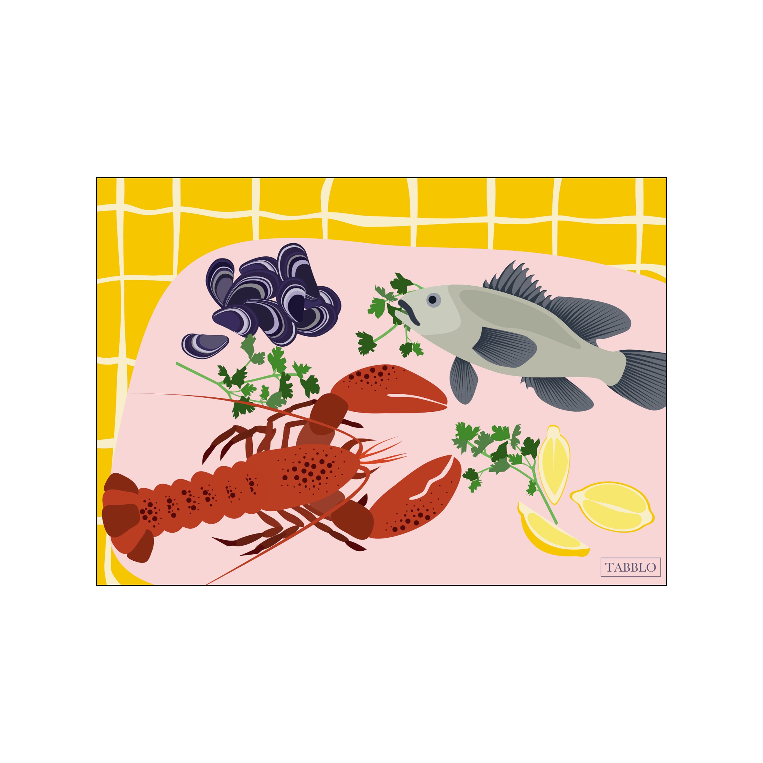 Shellfish – Poster & Frame Art Group