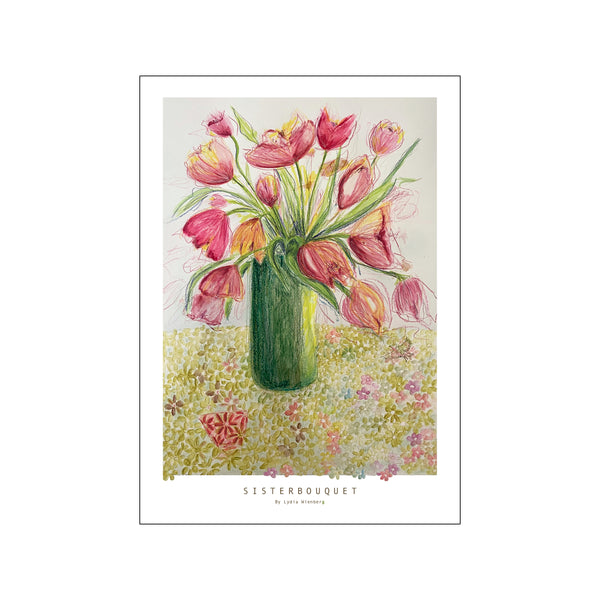 Sisterbouquet — Art print by Lydia Wienberg from Poster & Frame
