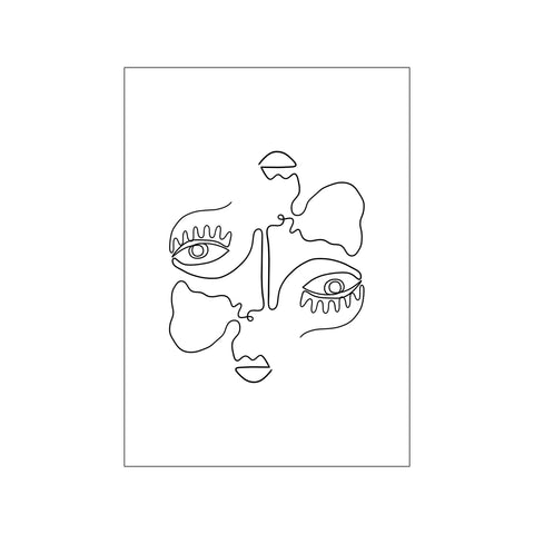 Solitude — Art print by Shatha Al Dafai from Poster & Frame