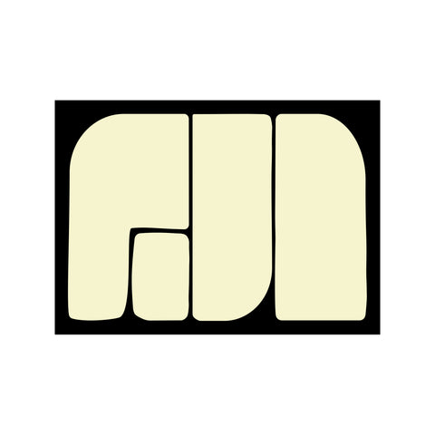 Elephant in the room - black & butter yellow — Art print by Sommer Art Studio from Poster & Frame