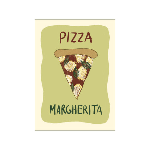 Pizza Margherita — Art print by Studio Dolci from Poster & Frame