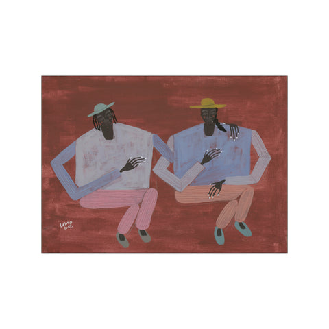 Better With You — Art print by Studio IMO from Poster & Frame