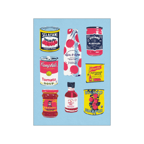Canned Tomatoes — Art print by Studio Mandariini from Poster & Frame
