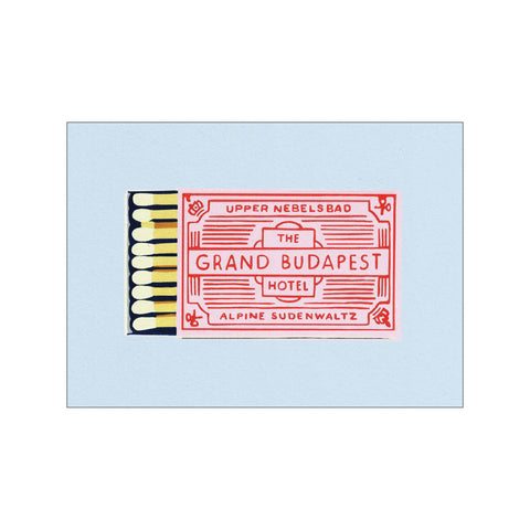The Grand Budapest Hotel — Art print by Studio Mandariini from Poster & Frame