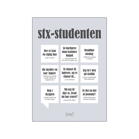 Stx-studenten - Dialægt — Art print by Dialægt from Poster & Frame