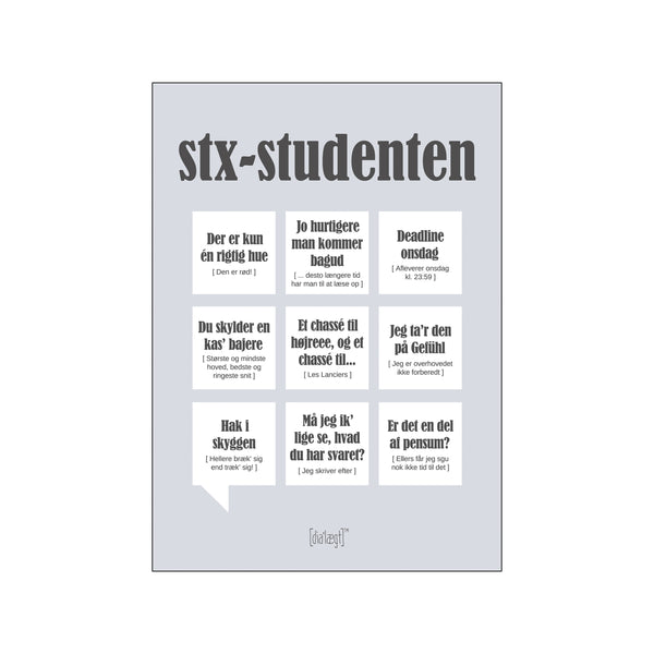 Stx-studenten - Dialægt — Art print by Dialægt from Poster & Frame